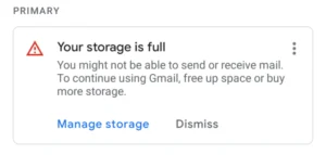 Your_storage_is_ful