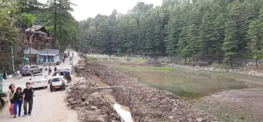 Dal Lake Dries Up