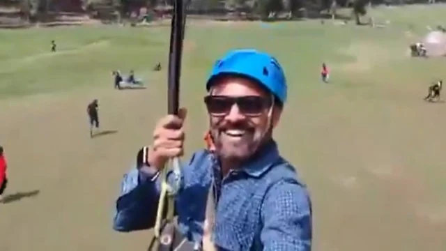 Pahalgam terror attack video captured during zipline ride