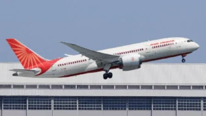 Aerial view of Ahmedabad airport after 2025 plane crash