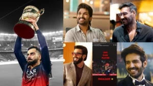 Allu Arjun Ranveer Singh Virat Kohli RCB IPL