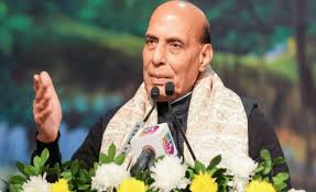 Rajnath Singh delivering Pakistan terror statement at Dehradun rally