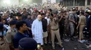 Air India crash Shah statement aftermath at crash site