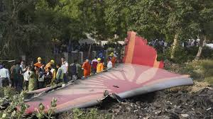 Air India crash video footage during takeoff