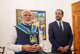 PM Modi Cyprus war resolution speech for peace