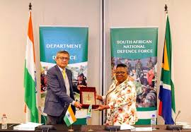 India South Africa submarine cooperation signing ceremony