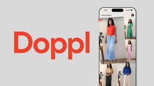 Google Doppl app showing virtual clothing try-on on a digital avatar