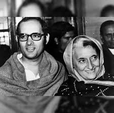 Indira Gandhi addressing public before 1977 elections during Emergency