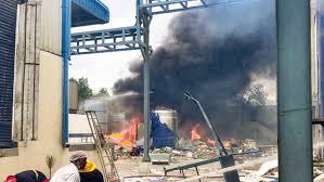 Emergency response at Telangana chemical factory blast site in Pashamylaram
