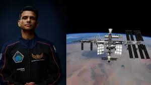 International Space Station orbiting Earth during Shubhanshu Shukla ISS mission