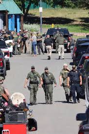 Firefighters respond during Idaho firefighter ambush 2025