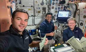 Shubhanshu Shukla conducting ISS experiments for India’s first human space mission