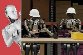 ChatGPT-like breakthrough in humanoid robotics shows a robot preparing food in a smart kitchen