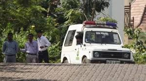 Scene of Goa Under Secretary bus accident on NH-66