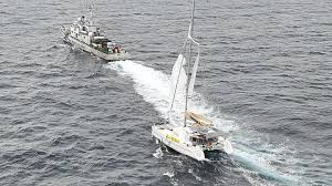 Indian Coast Guard rescue operation near Andaman Sea
