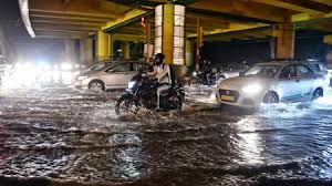 Map showing Indian data centres climate risk in cities like Noida and Chennai