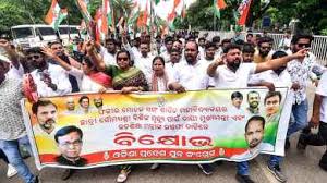 Odisha bandh student suicide protest in Bhubaneswar July 2025