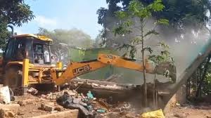 Assam eviction drive violence aftermath with police presence in Goalpara