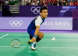 Lakshya Sen executing a rally despite shot selection issues