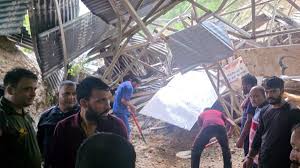 Landslide hits school in Poonch killing student amid monsoon rains