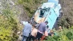 CRPF jawans patrolling in Udhampur mountains - CRPF vehicle accident in Udhampur area