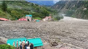 Helicopter rescue operation during Uttarakhand floods 2025