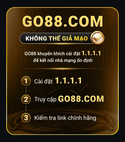 Banner 1.1.1.1 tải app go88 net