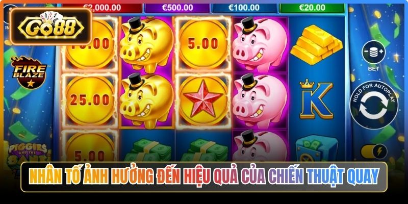 Chiến Thuật Quay Nổ Hũ Go88, Bí Quyết Tối Ưu Trải Nghiệm 2 Nhân tố ảnh hưởng đến hiệu quả của chiến thuật quay