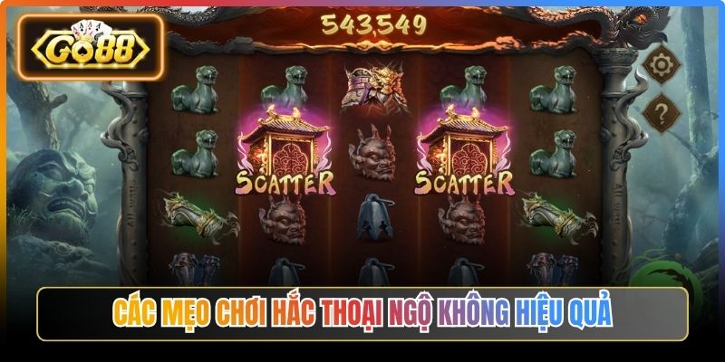 Hắc Thoại Ngộ Không Go88 – Hành Trình Thần Thoại Nhanh 3 Các mẹo chơi hắc thoại ngộ không hiệu quả