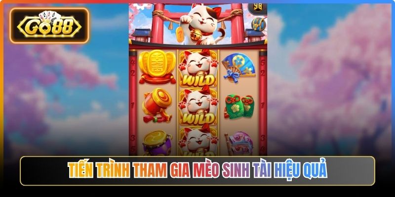 Mèo Sinh Tài Go88 – Game Nổ Hũ Phong Cách Tài Lộc Thu Hút 3 Tiến trình tham gia mèo sinh tài hiệu quả