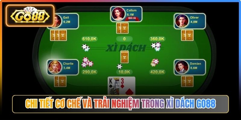 Xì Dách Go88 – Đổi Thưởng Hấp Dẫn Và Dễ Dàng Tiếp Cận 1 Chi tiết cơ chế và trải nghiệm trong Xì Dách Go88