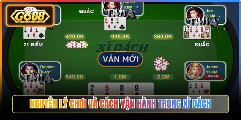 Xì Dách Go88 – Đổi Thưởng Hấp Dẫn Và Dễ Dàng Tiếp Cận 2 Nguyên lý chơi và cách vận hành trong xì dách