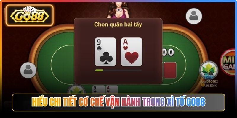 Xì Tố Go88 – Chiến Thuật Tâm Lý Và Cách Đọc Bài Nhanh 1 Hiểu chi tiết cơ chế vận hành trong Xì Tố Go88
